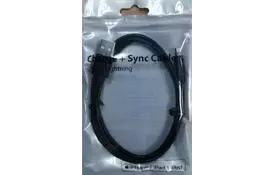 Кабель USB MFI Lightning Data/Charge 1m - Фото