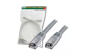 Патч-корд DIGITUS F/UTP Cat.5e 3м Gray (DK-1521-030)  - Фото