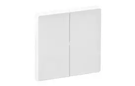 Клавиша выключателя 2-клавишного Legrand Valena LIFE, белый (755020) - Фото