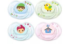 Пустышка Avent 0-6 мес, 4 шт (SCF169/43) - Фото