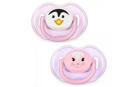 Пустышка Avent Кролик Трумэн 0-6 мес. 2шт (SCF182/13) - Фото