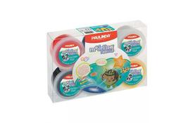 Масса для лепки Paulinda Modeling foam коробка, разноцветный 6*75мл (PL-072505) - Фото