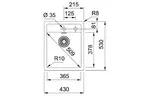 Кухонная мойка Franke SID 610-40 Черный (114.0497.988)