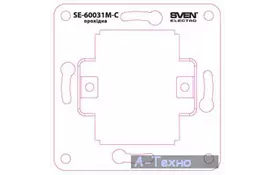 Электроустановочное изделие SVEN SE-60031M-C cream (4895134781668) - Фото