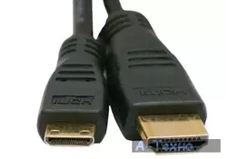 Кабель мультимедийный HDMI A to HDMI C (mini), 0.5m EXTRADIGITAL (KD00AS1520) - Фото