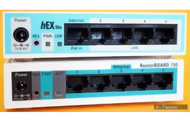 Маршрутизатор Mikrotik hEX lite (RB750r2) - Фото