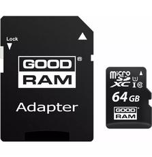 Карта памяти GOODRAM 64GB microSDXC Class 10 (M1AA-0640R12) 