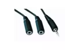 Кабель мультимедийный Jack 3.5 mm M to 2xJack 3.5 mm F 5.0m Cablexpert (CCA-415) - Фото