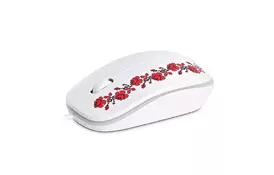 Мышка REAL-EL RM-777 Glory, USB, white - Фото