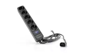 Сетевой фильтр питания Merlion 5 розеток, 4.5м, UPS (UPS B545) - Фото