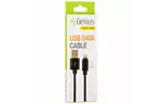 Дата кабель USB 2.0 AM to Lightning Gold Edition Carbon Gold Gelius (45845)