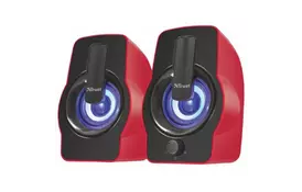Акустическая система Trust 2.0 Gemi RGB Red (22979) - Фото