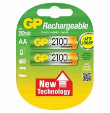 Аккумулятор GP AA R6 2500mAh 1,2V * 2 (GP210AAHC-2UEC2)