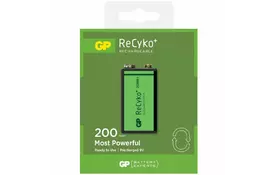 Аккумулятор GP Крона ReCyko+ 200mAh (20R8HBE-U1) - Фото