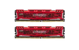 Модуль памяти для компьютера DDR4 8GB (2x4GB) 2666 MHz Ballistix Sport MICRON (BLS2K4G4D26BFSE) - Фото