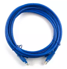 Патч-корд Ritar 0.5м, RJ-45, Cat.6, CU, медь, синий (03239)