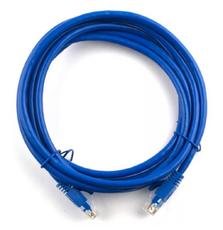 Патч-корд Ritar 1м, RJ-45, Cat.6, CU, медь, синий (03240)