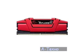 Модуль памяти для компьютера DDR4 16GB 3000 MHz RipjawsV G.Skill (F4-3000C15S-16GVR) - Фото