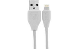 Дата кабель USB 2.0 AM to Lightning 0.2m CK-21 White INKAX (F_72185) - Фото
