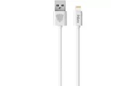 Дата кабель USB 2.0 AM to Lightning 1.0m CK-51 White INKAX (F_72197) - Фото