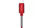 Дата кабель USB 2.0 AM to Micro 5P 1.0m DCMQ Red Nomi (316211)