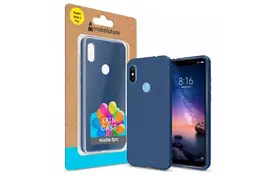 Чехол для моб. телефона MakeFuture Skin Case Xiaomi Redmi Note 6 Pro Blue (MCSK-XRN6PBL) - Фото
