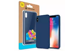 Чохол до моб. телефона MakeFuture Skin Case Apple iPhone XS Max Blue (MCSK-AIXSMBL) - Фото
