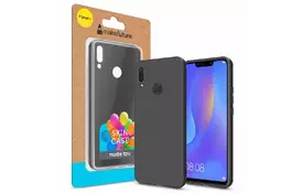 Чохол до моб. телефона MakeFuture Skin Case Huawei P Smart Plus Black (MCSK-HUPSPBK) - Фото