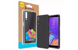 Чохол до моб. телефона MakeFuture Skin Case Samsung A7 2018 (A750) Black (MCSK-SA750BK) - Фото