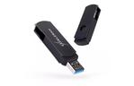 USB флеш накопитель eXceleram 64GB P2 Series Black/Black USB 3.1 Gen 1 (EXP2U3BB64)