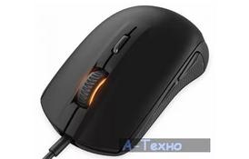 Мышка SteelSeries Rival 100 Black (62341) - Фото