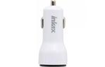 Зарядное устройство INKAX CD-22 Car charger + Micro cable 1USB 2.1A White (F_72209)