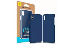 Чехол для моб. телефона MakeFuture City Case (PC) Apple iPhone XS Max Blue (MCC-AIXSMBL) - Фото