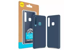 Чехол для моб. телефона MakeFuture Silicone Case Samsung A9 2018 (A920) Blue (MCS-SA920BL) - Фото