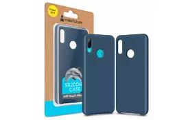 Чехол для моб. телефона MakeFuture Silicone Case Huawei P Smart 2019 Blue (MCS-HUPS19BL) - Фото