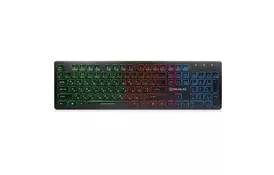 Клавиатура REAL-EL 7070 Comfort Backlit, black - Фото