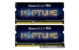 Модуль пам'яті для ноутбука SoDIMM DDR3 8GB (2x4GB) 2133 MHz Neptune Team (TND3L8G2133HC11DC-S01) - Фото