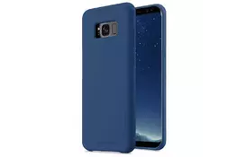 Чехол для моб. телефона MakeFuture Silicone Case Samsung S8 Plus Blue (MCS-SS8PBL) - Фото