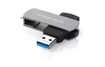 USB флеш накопитель eXceleram 128GB P2 Series Gray/Black USB 3.1 Gen 1 (EXP2U3GB128)