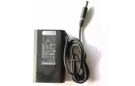Блок питания к ноутбуку Dell 65W Oval 19.5V 3.34A разъем 4.5/3.0 (pin inside) (LA65NM130 / A40256) - Фото