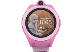 Смарт-годинник UWatch Q610 Kid wifi gps smart watch Pink (F_52919) - Фото