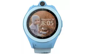 Смарт-годинник UWatch Q610 Kid wifi gps smart watch Blue (F_77225) - Фото