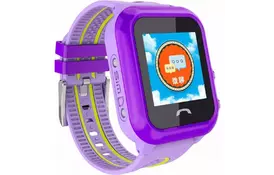 Смарт-годинник UWatch DF27 Kid waterproof smart watch Purple (F_54767) - Фото