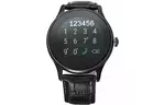 Смарт-часы UWatch K88H Black Leather Strap (F_59768)