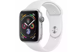 Смарт-годинник Apple Watch Series 4 GPS, 44mm Silver Aluminium Case (MU6A2UA/A) - Фото