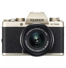 Цифровой фотоаппарат Fujifilm X-T100 + XC 15-45mm F3.5-5.6 Kit Gold (16583107)