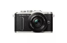 Цифровой фотоаппарат OLYMPUS E-PL8 DZK 14-42 mm Pancake + 40-150 mm black/black (V205083BE000) - Фото