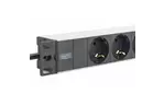 Силовой блок 10'' 1U, 16A, 230V 3xSchuko, вилка Schuko DIGITUS (DN-95411)