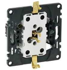 Розетка Schuko 16А 250В с шторками Legrand Valena IN'MATIC, автоматические клемы