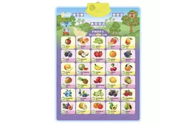 Аудио постер интерактивный Smart Koala Фрукты (SKCIF3) - Фото